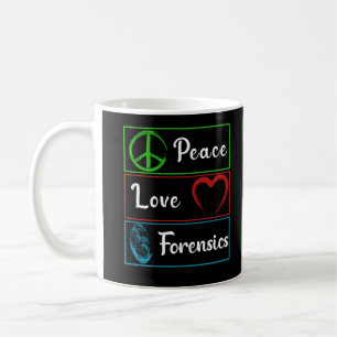 Mug Love criminalistique Enquêteur ADN