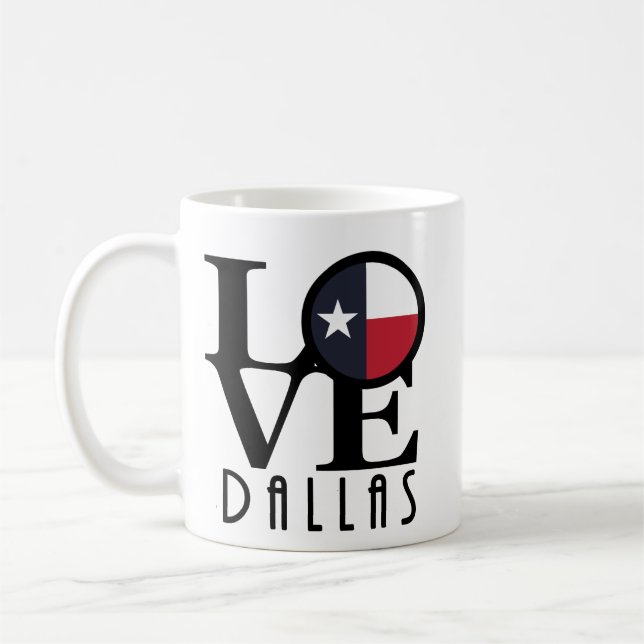 Mug LOVE Dallas 11oz (Gauche)