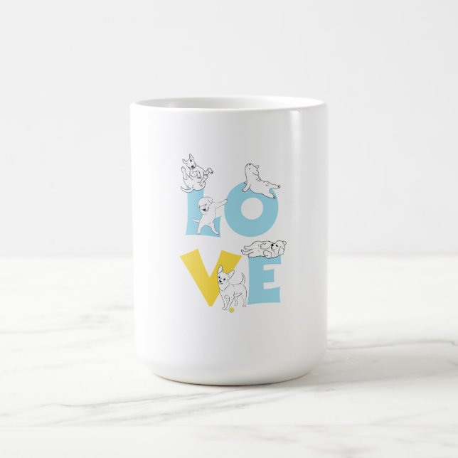 Mug love dog (Centre)
