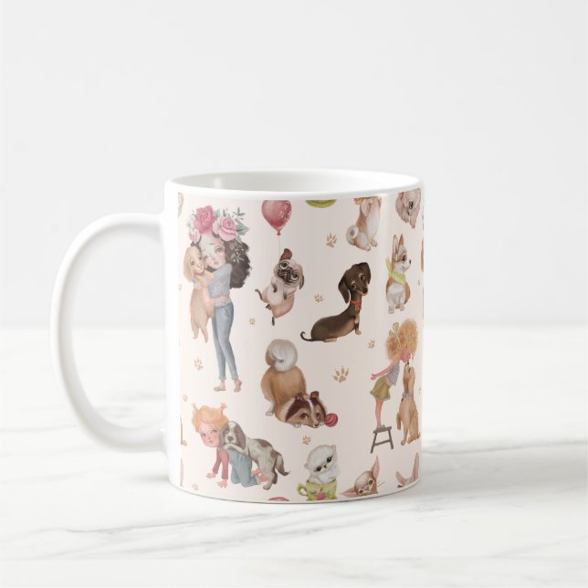 Mug Love Dogs (Gauche)