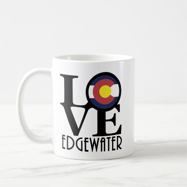 Mug LOVE Edgewater Colorado 11oz (Gauche)