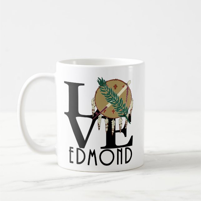 Mug LOVE Edmond Oklahoma 11oz (Gauche)