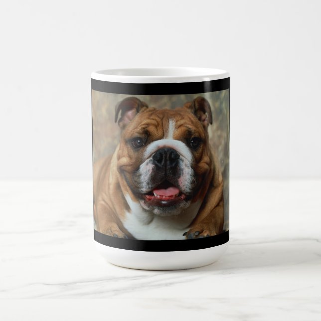 Mug Love English Bulldog Coffee Cup (Centre)