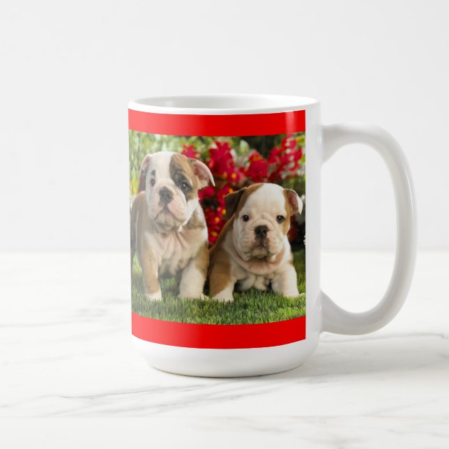 Mug Love English Bulldog Coffee Cup (Droite)