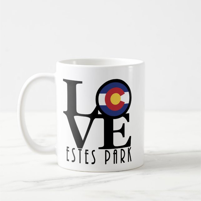 Mug LOVE Estes Park CO 11oz (Gauche)