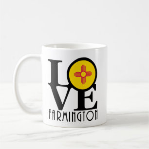 Mug LOVE Farmington Nouveau-Mexique 11oz