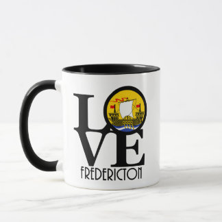 Mug LOVE Fredericton Nouveau-Brunswick 11oz