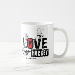 Mug Love Hockey Swirl