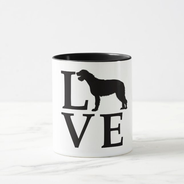 Mug Love Irish Wolfhound (Centre)