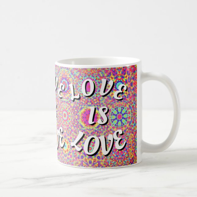 Mug Love Is Love Fierté  (Droite)