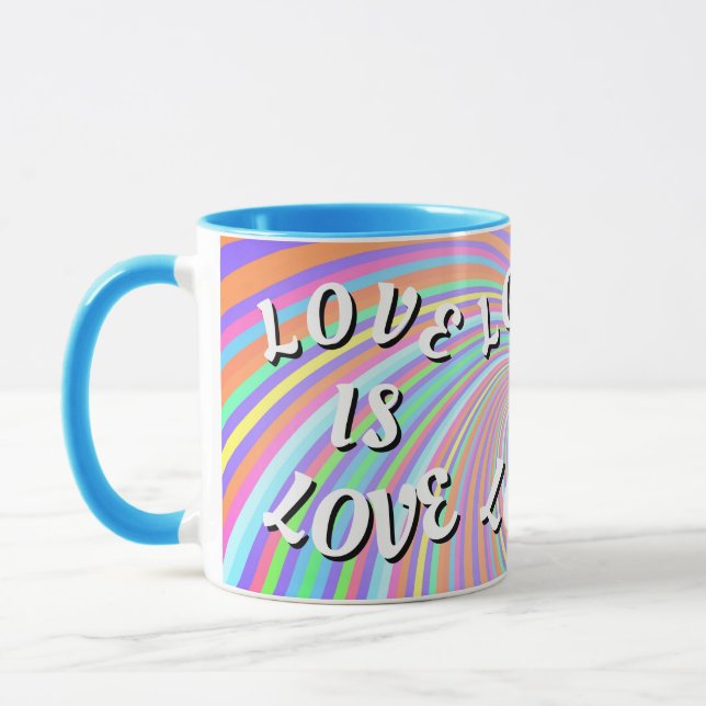 Mug Love Is Love Fierté  (Gauche)