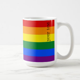 Mug Love Is Love Rayures Arc-en-ciel  – LGBT personnal