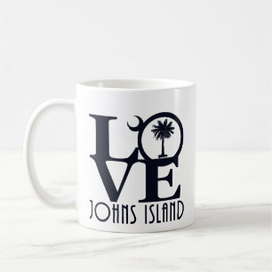 Mug LOVE Johns Island SC 11oz