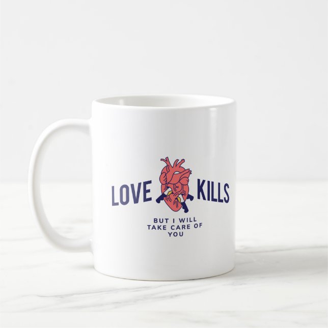 Mug Love Kills (Gauche)