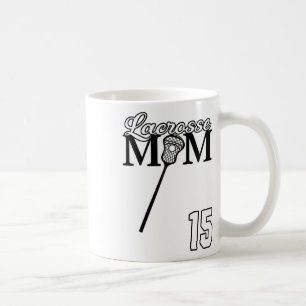 Mug Love Lacrosse Maman Lacrosse #15 Shirt Lax Player