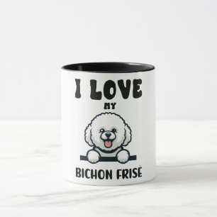 Mug Love My Bichon Frise Dog