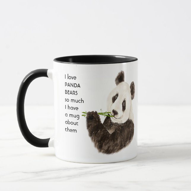 Mug Love Panda s'ennuie tellement je tellement de Cita (Gauche)