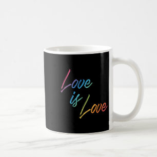 Mug Love Rainbow Color mignonne Happy Positive Quote G