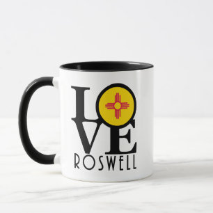 Mug LOVE Roswell Nouveau-Mexique 11oz