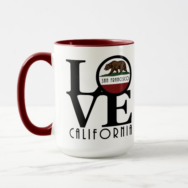 Mug LOVE San Francisco Large (Gauche)