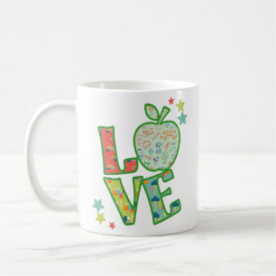 Mug Love School Apple, Drake Back to School
