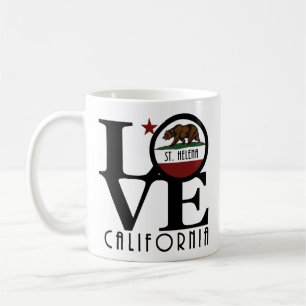 Mug LOVE St Helena California 11oz