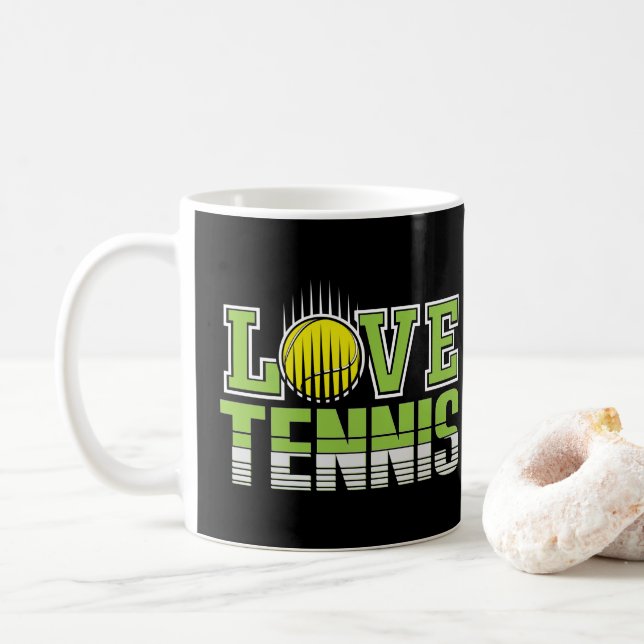 Mug Love Tennis (Avec donut)