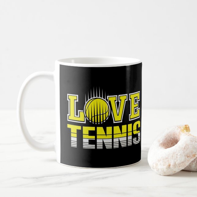 Mug Love Tennis (Avec donut)