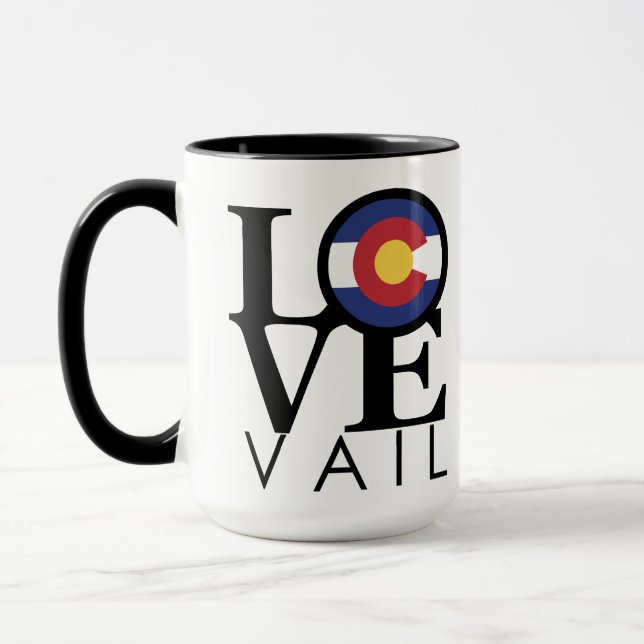Mug LOVE Vail Colorado (Gauche)