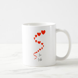Mug "Love Vortex" : design des deux côtés