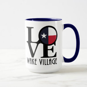 Mug LOVE Wake Village 15oz
