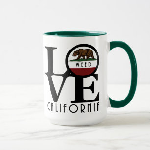 Mug LOVE Weed California