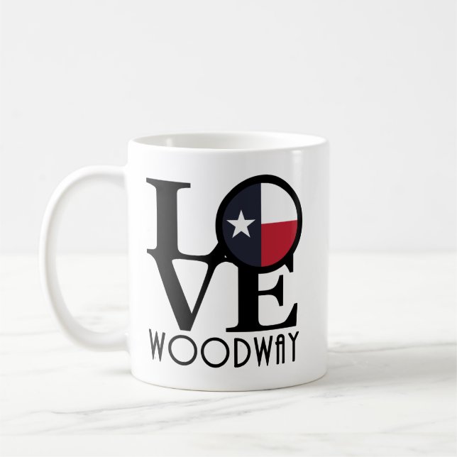 Mug LOVE Woodway 11oz (Gauche)