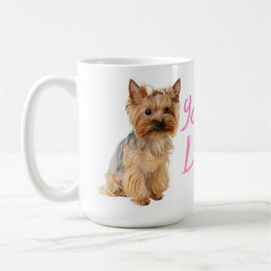 Mug Love Yorkshire Terrier Puppy Dog - Yorkie