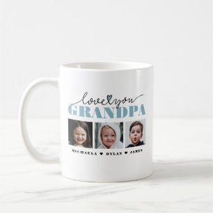 Mug Love You Grand-père/Papi/Autre 3-Photo