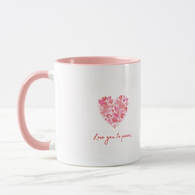 Mug Love you to pieces  (Gauche)