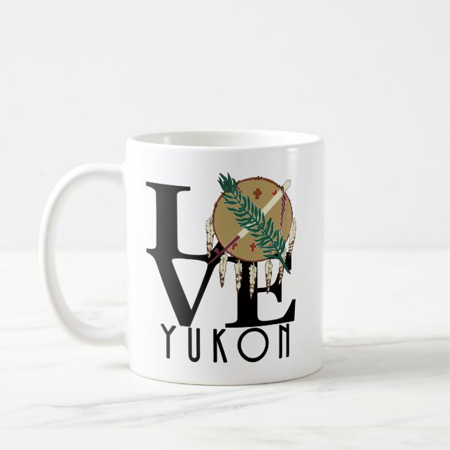 Mug LOVE Yukon Oklahoma 11oz (Gauche)