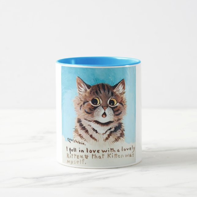 Mug Lovely Kitten, Louis Wain (Centre)