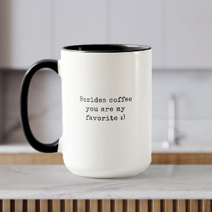 Mug Lover café Valentine's Day Fun Humour machine à éc