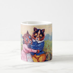Mug Lovers Cat (Strong Emotion), Louis Wain