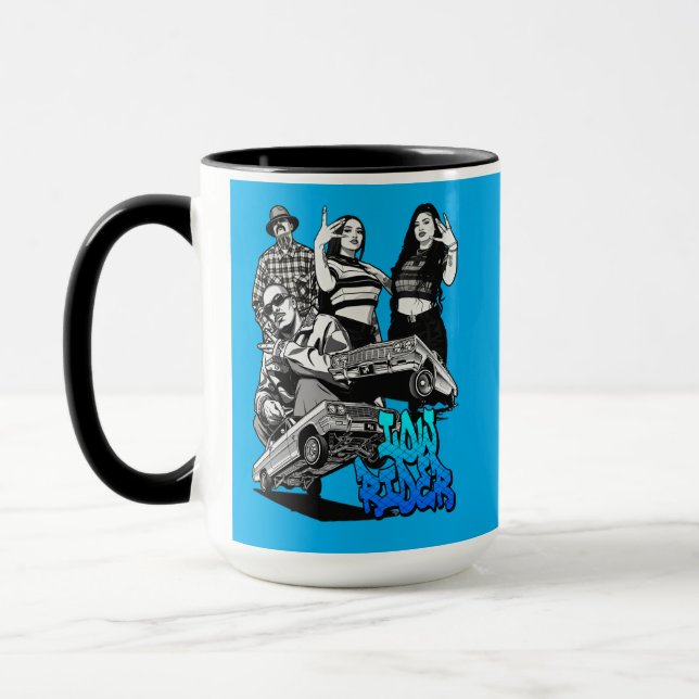 Mug Lowrider Urban Art – Chicano Streetwear Culture (Gauche)