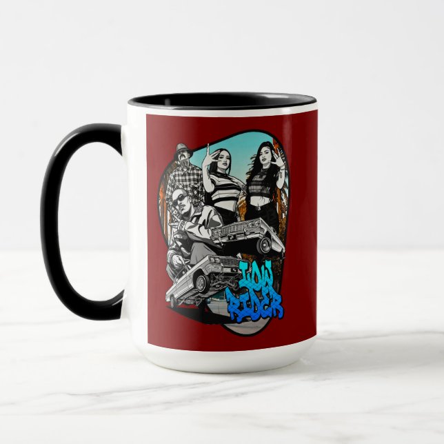 Mug Lowrider Urban Art – Chicano Streetwear Culture (Gauche)
