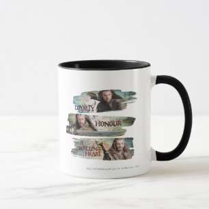 Mug Loyauté, Honneur, Un Coeur Volant