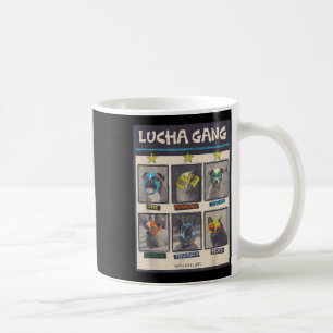 Mug Lucha Libre Mexique Puppy Wrestling Mask Luchador