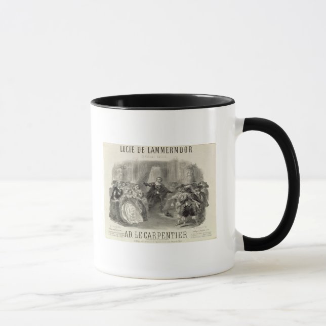 Mug Lucia de Lammermoor'l'opéra (Droite)
