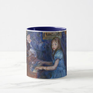 Mug Lucie Leon Jouer le piano (par Berthe Morisot)