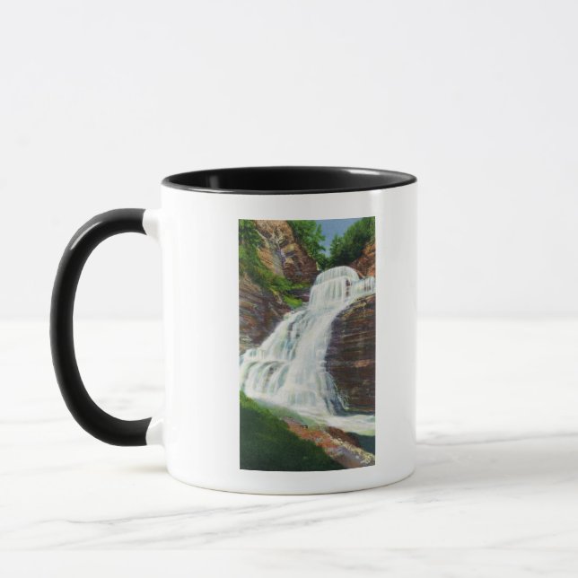 Mug Lucifer Falls View in Robert H. Treman State (Gauche)