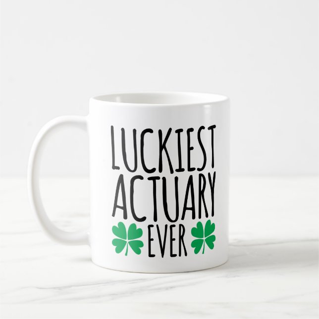 Mug Luckiest Actuary Ever (Gauche)