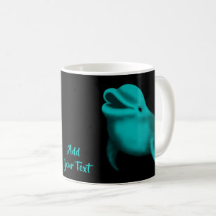 Mug Lucky Dolphin - Ajouter votre texte