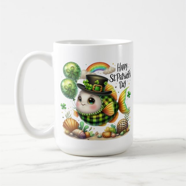 Mug Lucky Fish- St. Patrick’s Day (Gauche)